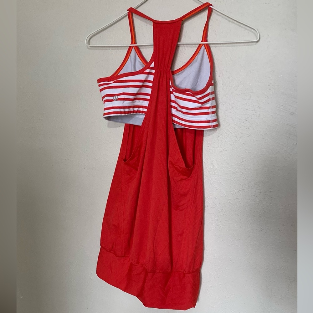 Lululemon No Limits Tank Top in Love Red Twin